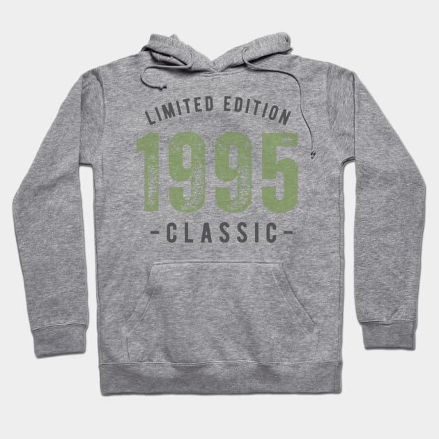 Limited Edition 1995  Classic text Hoodie by byNIKA